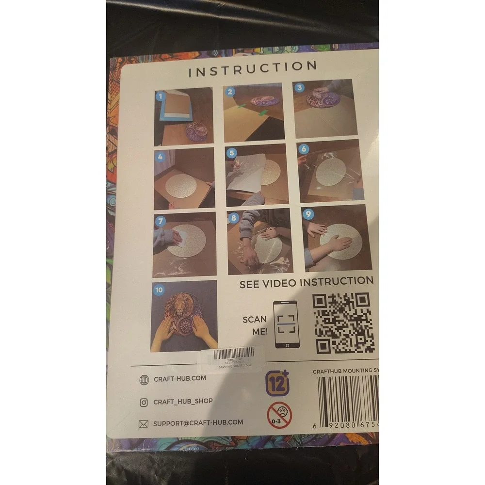 CraftHub Puzzle Mounting Set for A3 A4 A5 Large Medium Small Puzzles New